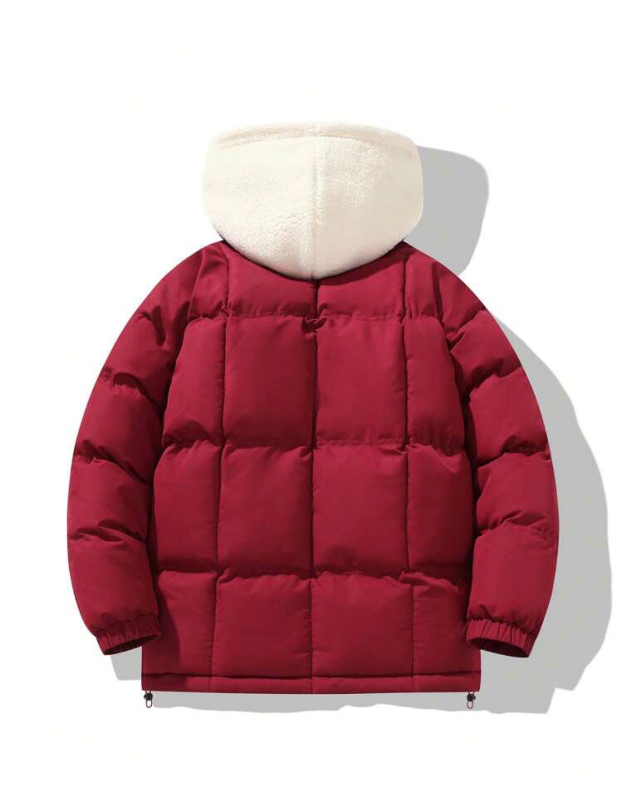 Hooded Sherpa Puffer Jacket