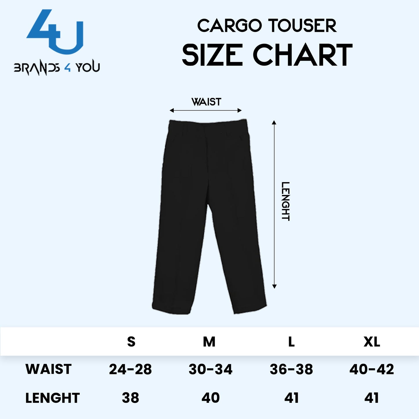 Men's wide cargo pants