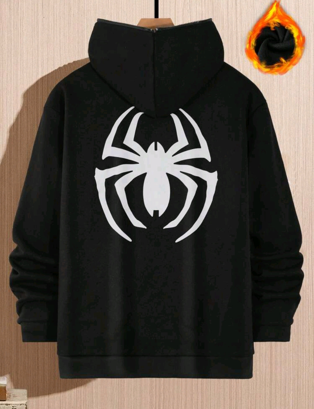 Spider Zipper Hoodie