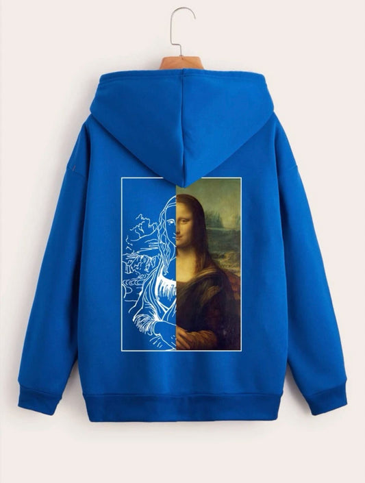 Figure Printed Hoodie