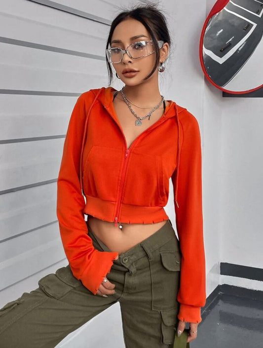 Orange Crop Hoodie