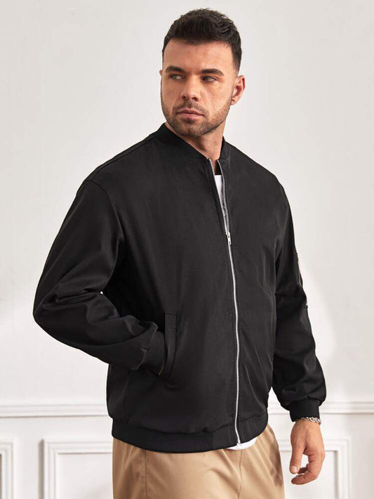 Bomber Black Jacket