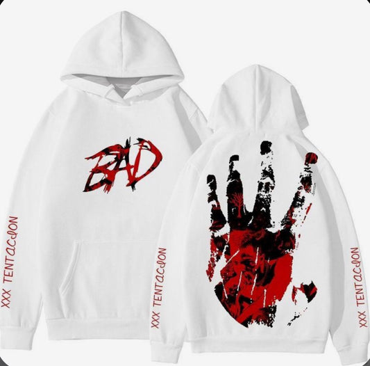 Bad Printed Teenager Hoodie